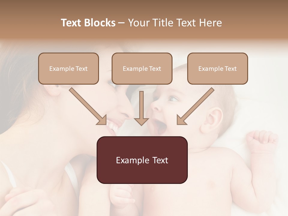 Enjoyment Hand Family PowerPoint Template