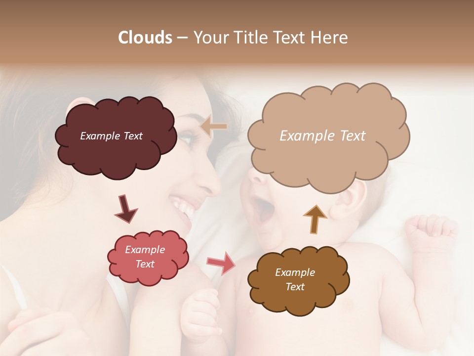 Enjoyment Hand Family PowerPoint Template