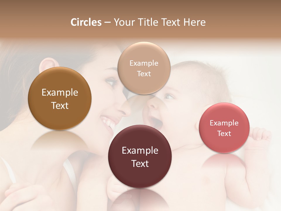 Enjoyment Hand Family PowerPoint Template