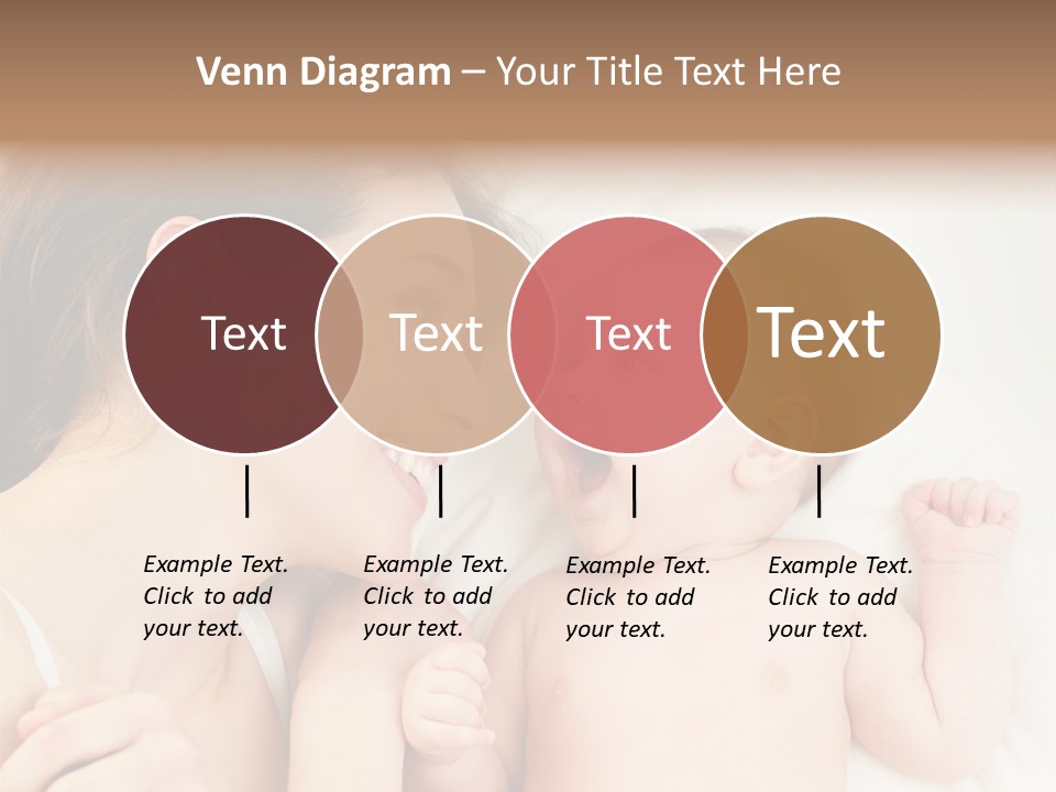 Enjoyment Hand Family PowerPoint Template