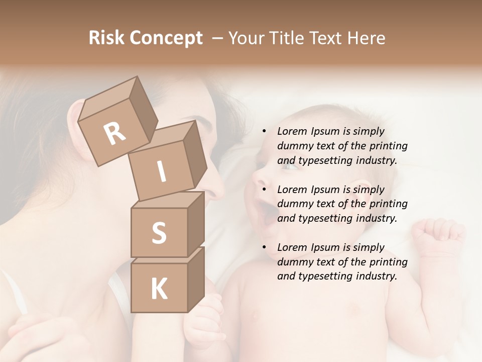 Enjoyment Hand Family PowerPoint Template