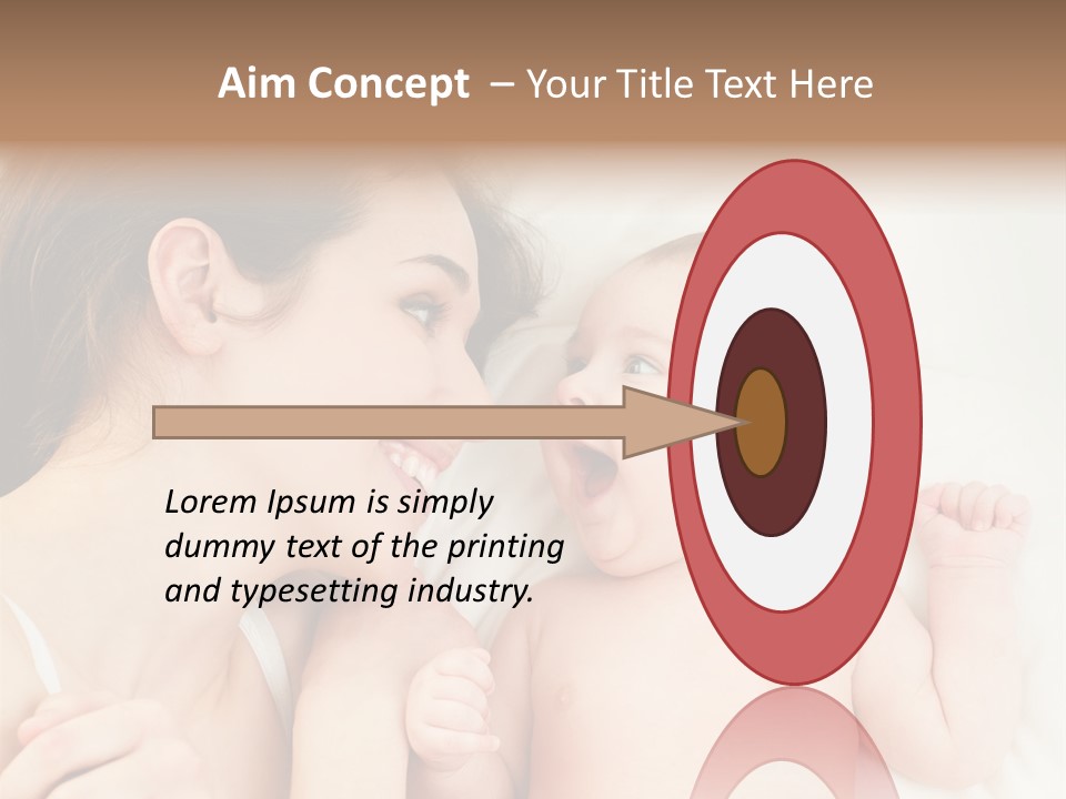 Enjoyment Hand Family PowerPoint Template