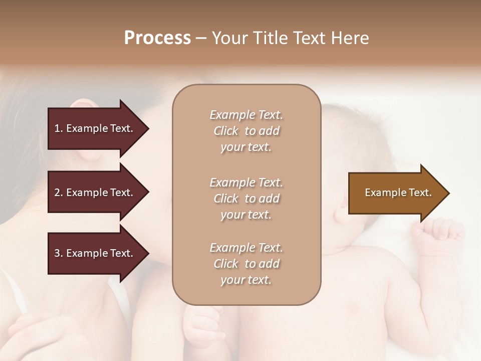 Enjoyment Hand Family PowerPoint Template
