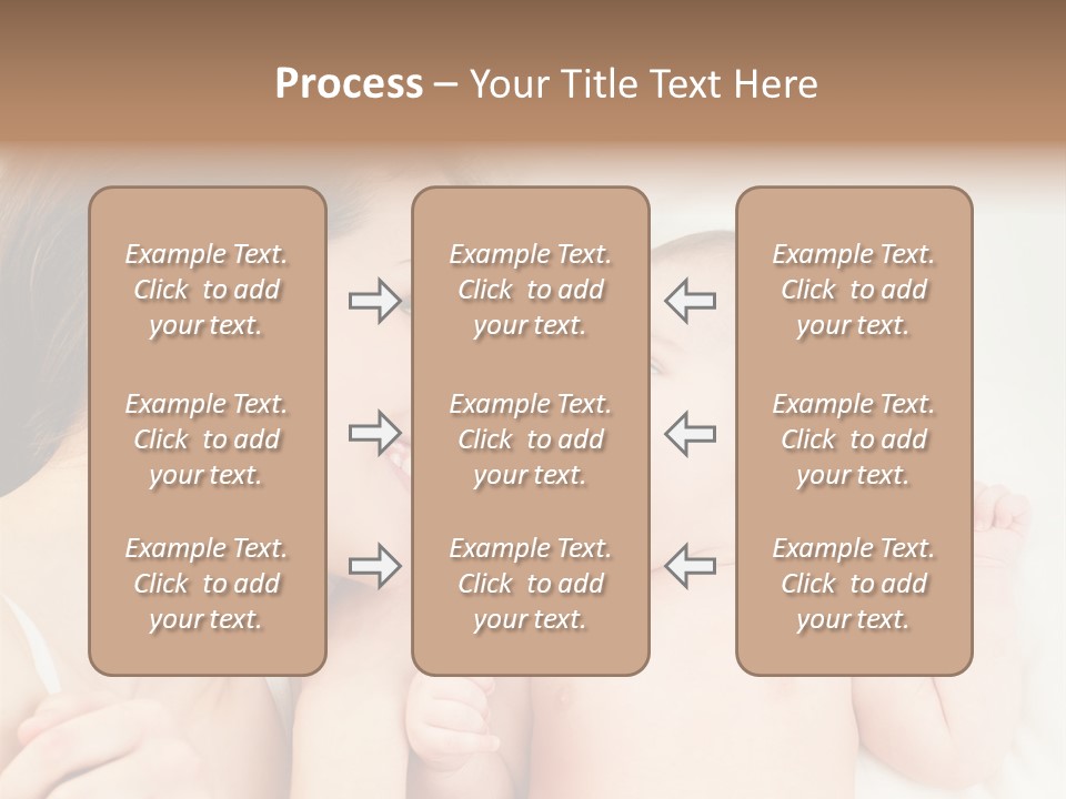 Enjoyment Hand Family PowerPoint Template
