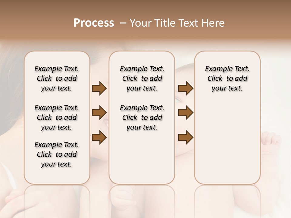Enjoyment Hand Family PowerPoint Template