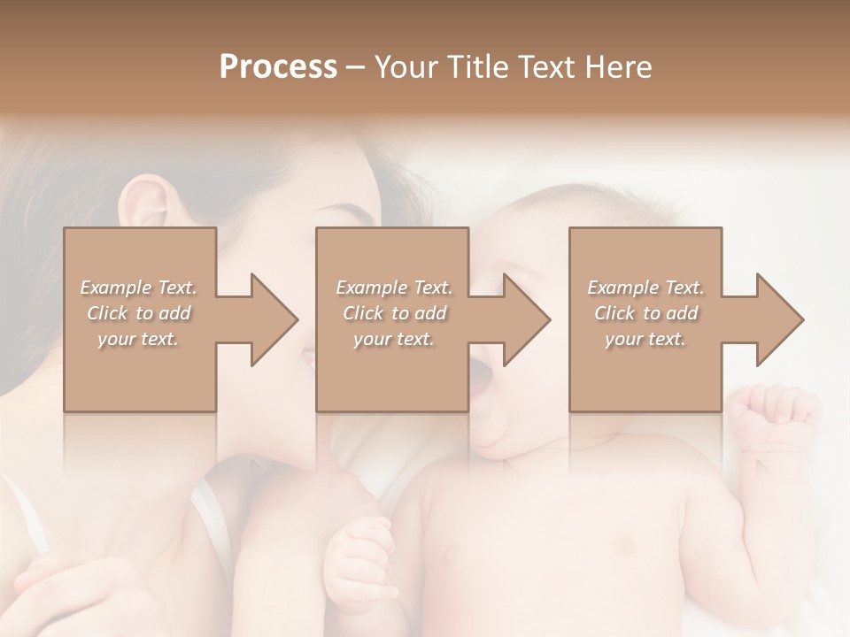 Enjoyment Hand Family PowerPoint Template