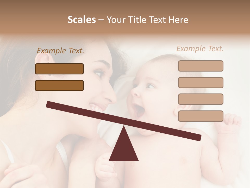 Enjoyment Hand Family PowerPoint Template