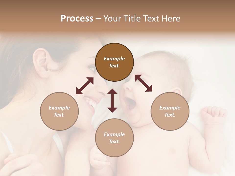 Enjoyment Hand Family PowerPoint Template