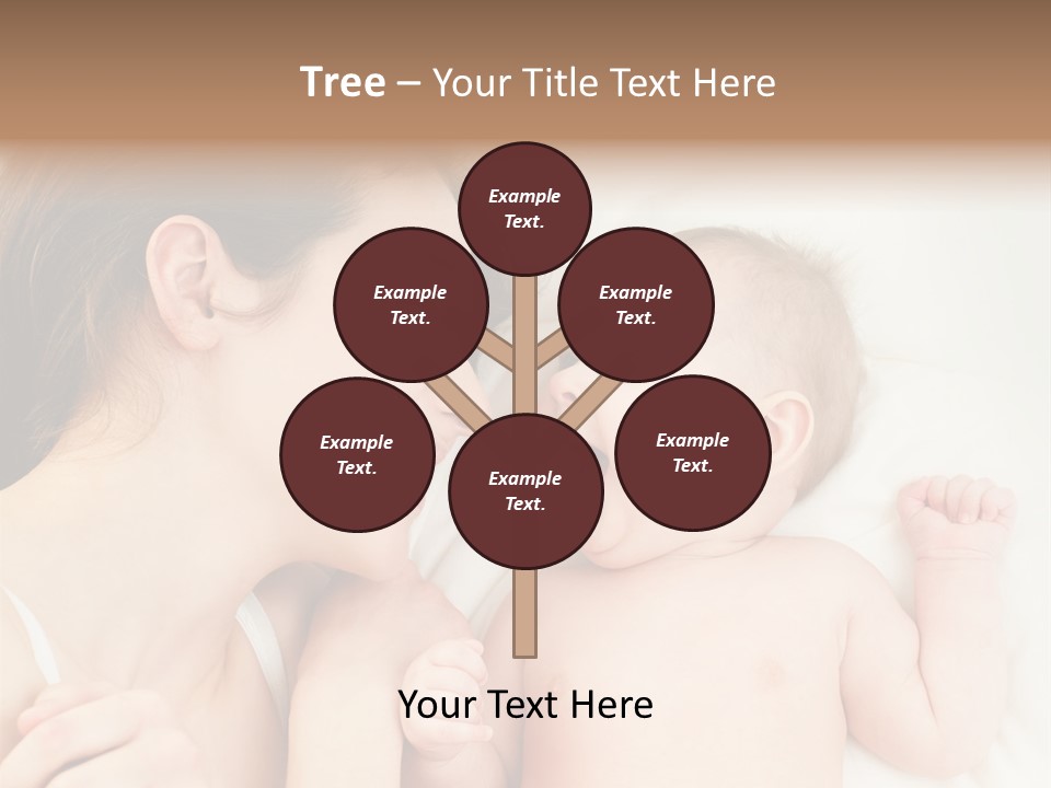 Enjoyment Hand Family PowerPoint Template