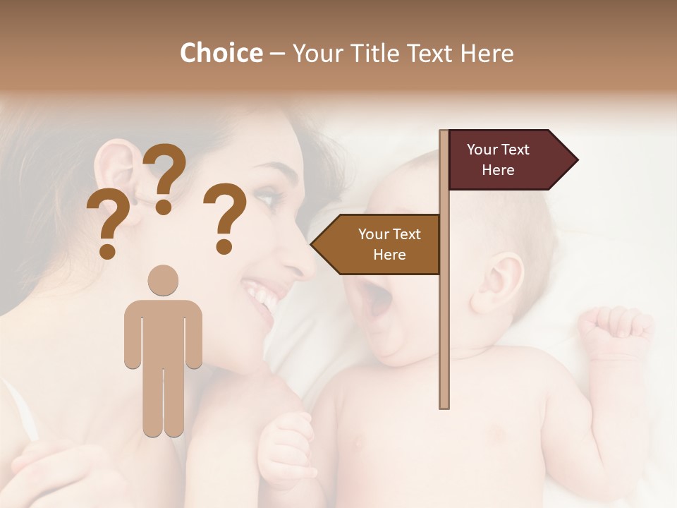 Enjoyment Hand Family PowerPoint Template