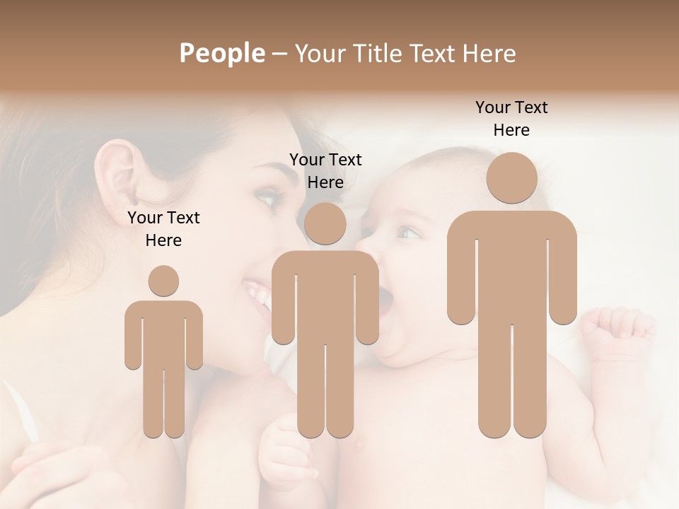 Enjoyment Hand Family PowerPoint Template