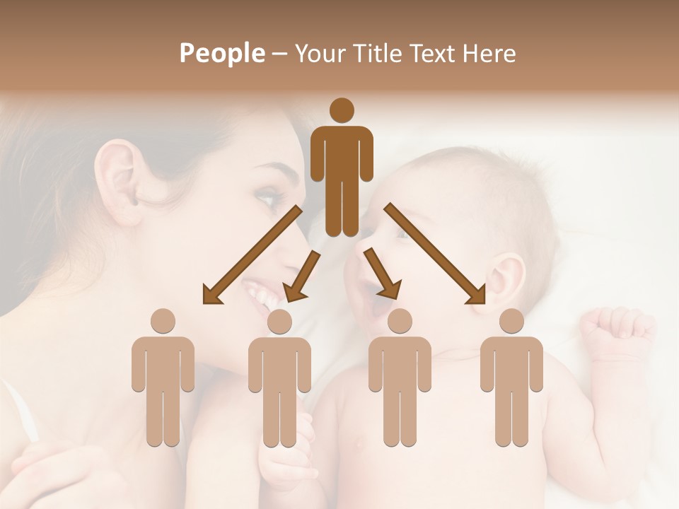 Enjoyment Hand Family PowerPoint Template