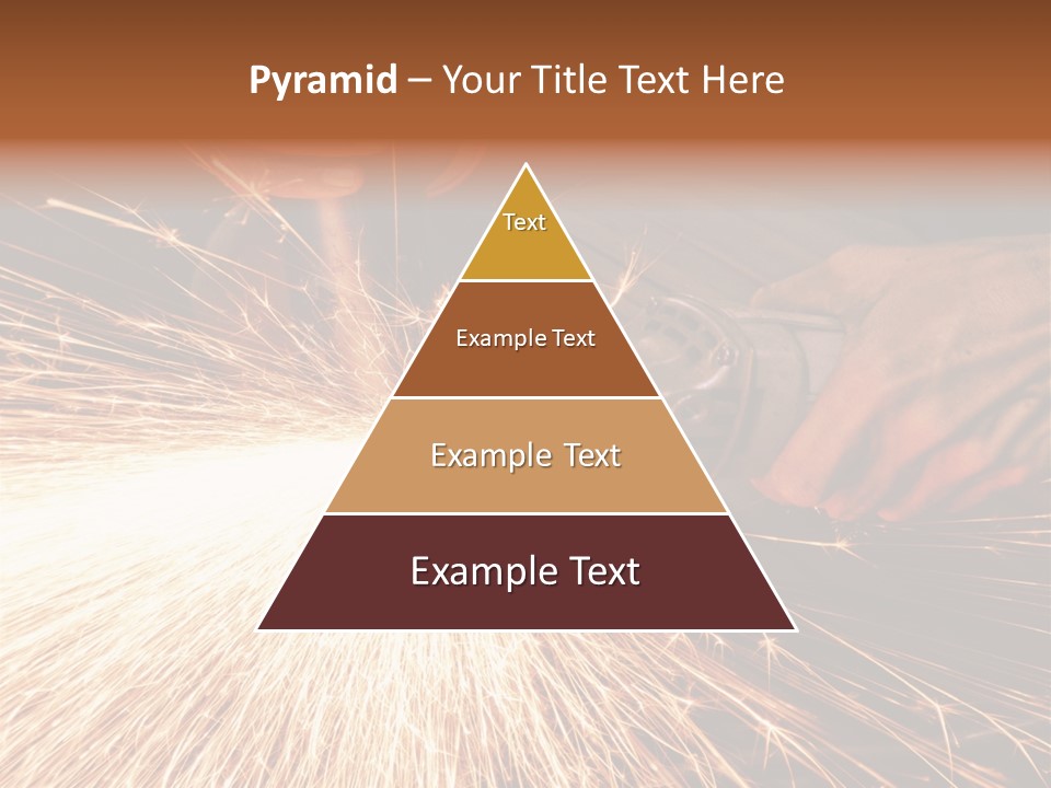 Metal Work Flame PowerPoint Template