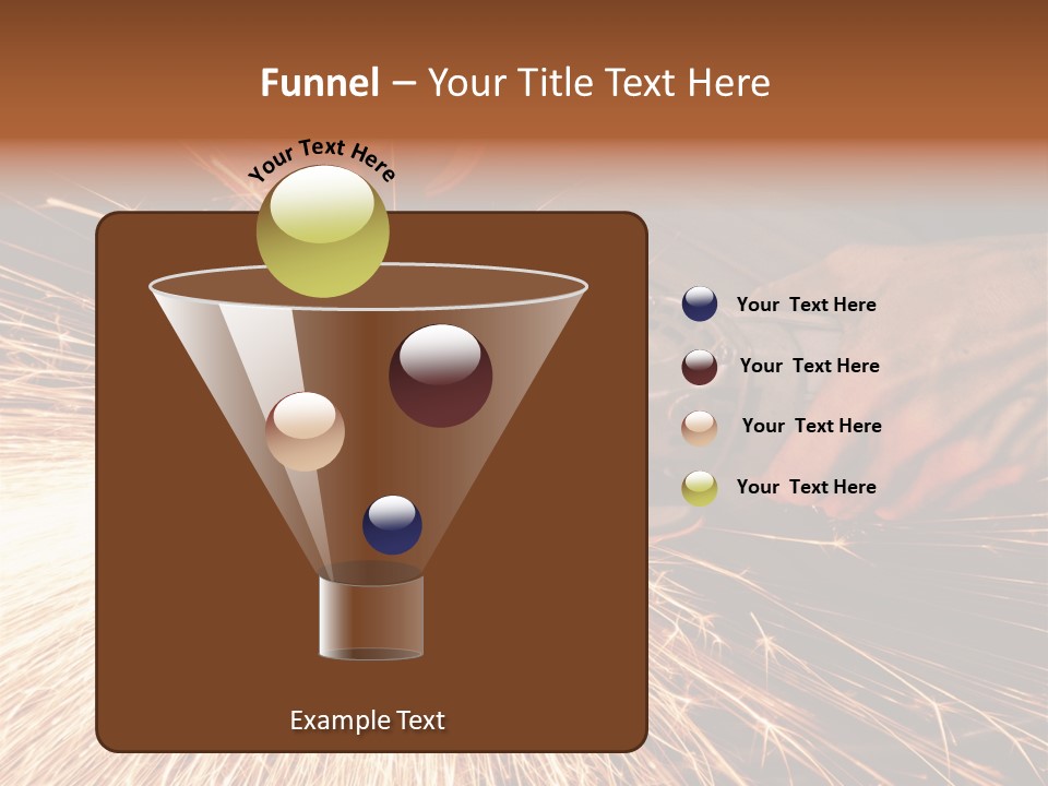 Metal Work Flame PowerPoint Template