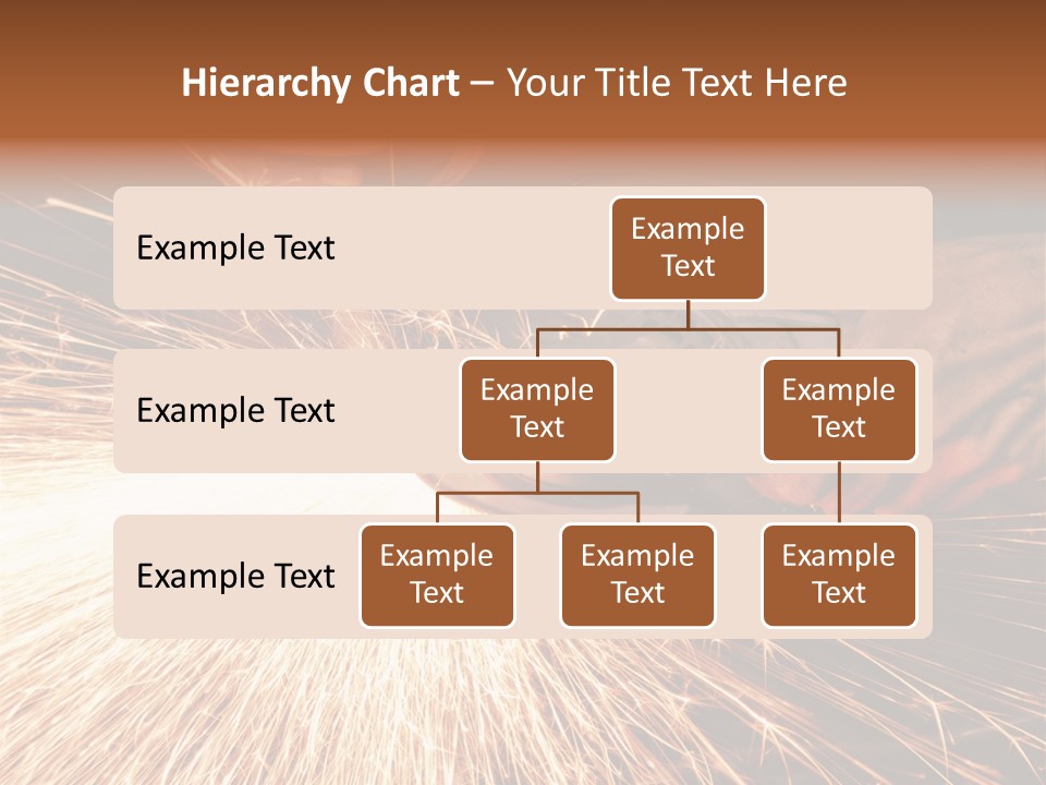 Metal Work Flame PowerPoint Template