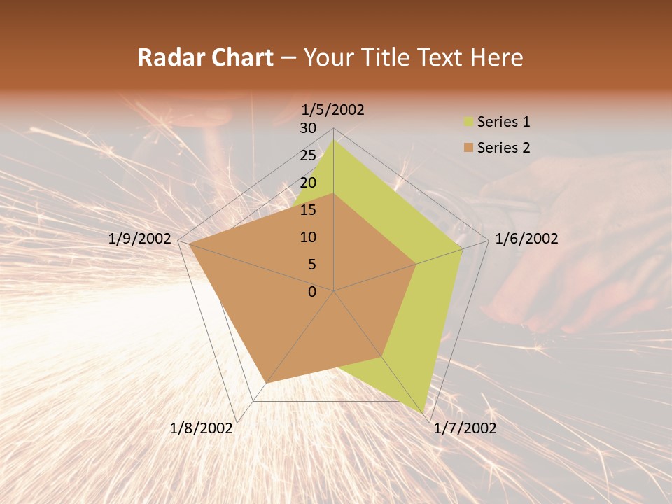 Metal Work Flame PowerPoint Template