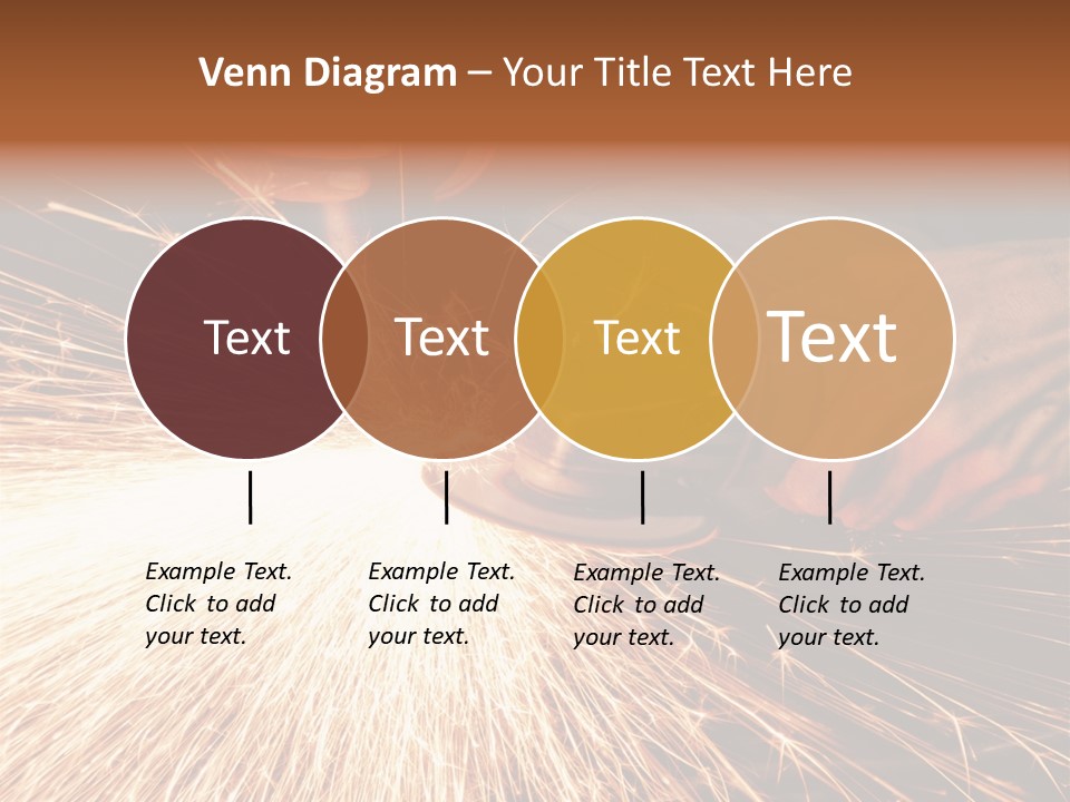 Metal Work Flame PowerPoint Template