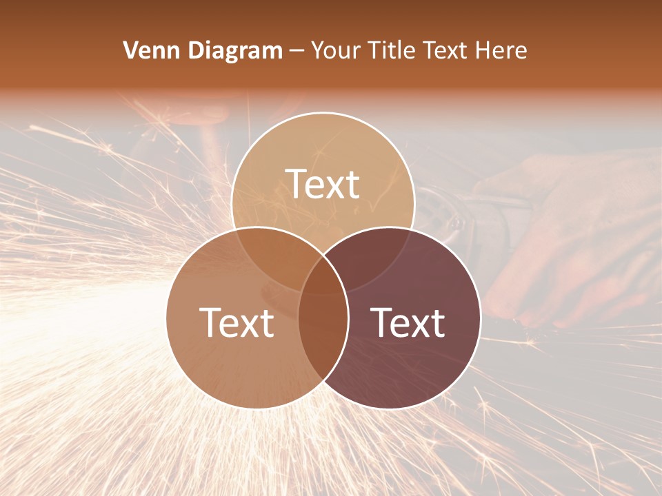 Metal Work Flame PowerPoint Template