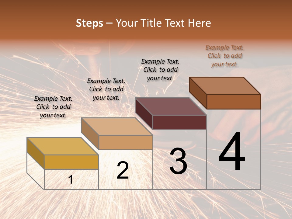 Metal Work Flame PowerPoint Template