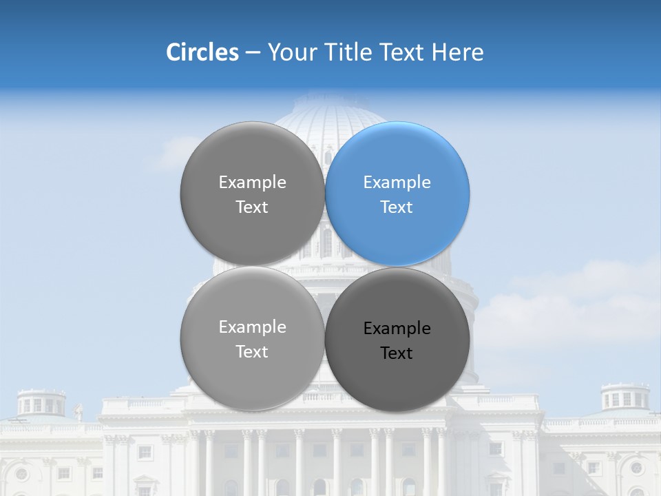 Senate City Travel PowerPoint Template