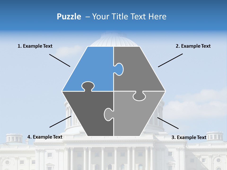 Senate City Travel PowerPoint Template