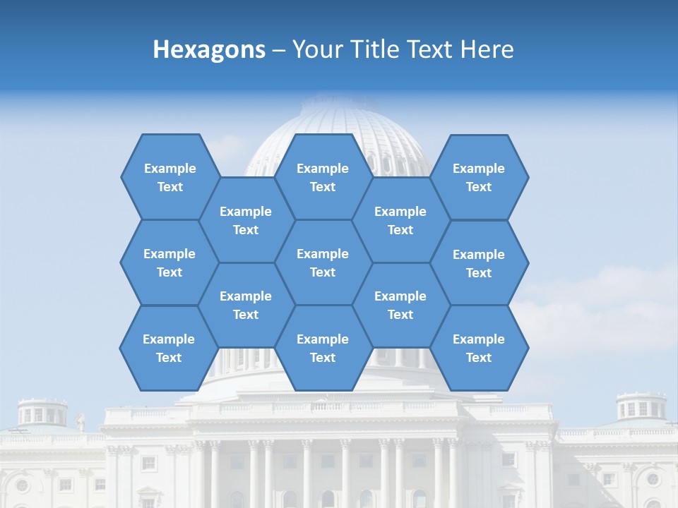 Senate City Travel PowerPoint Template