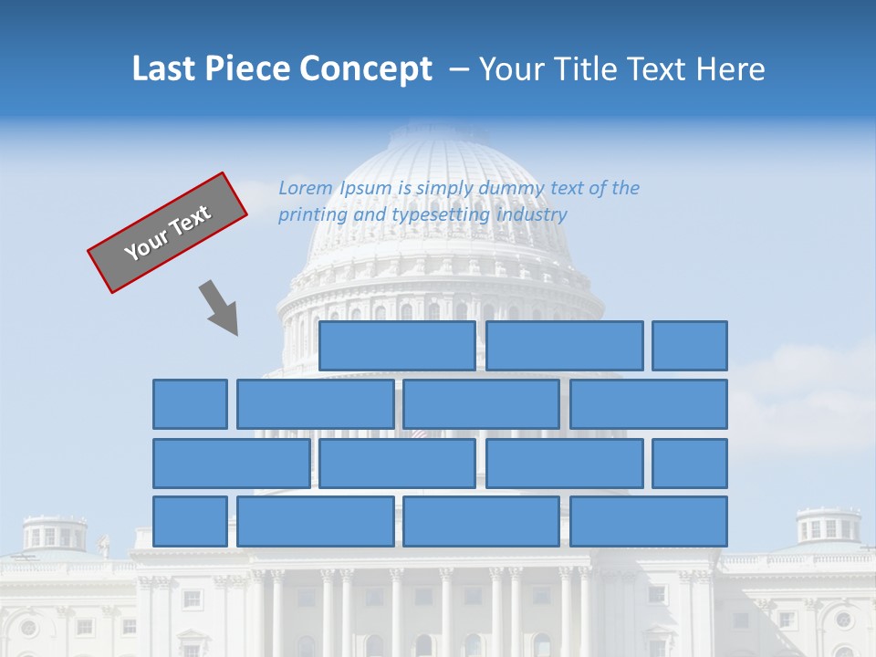Senate City Travel PowerPoint Template