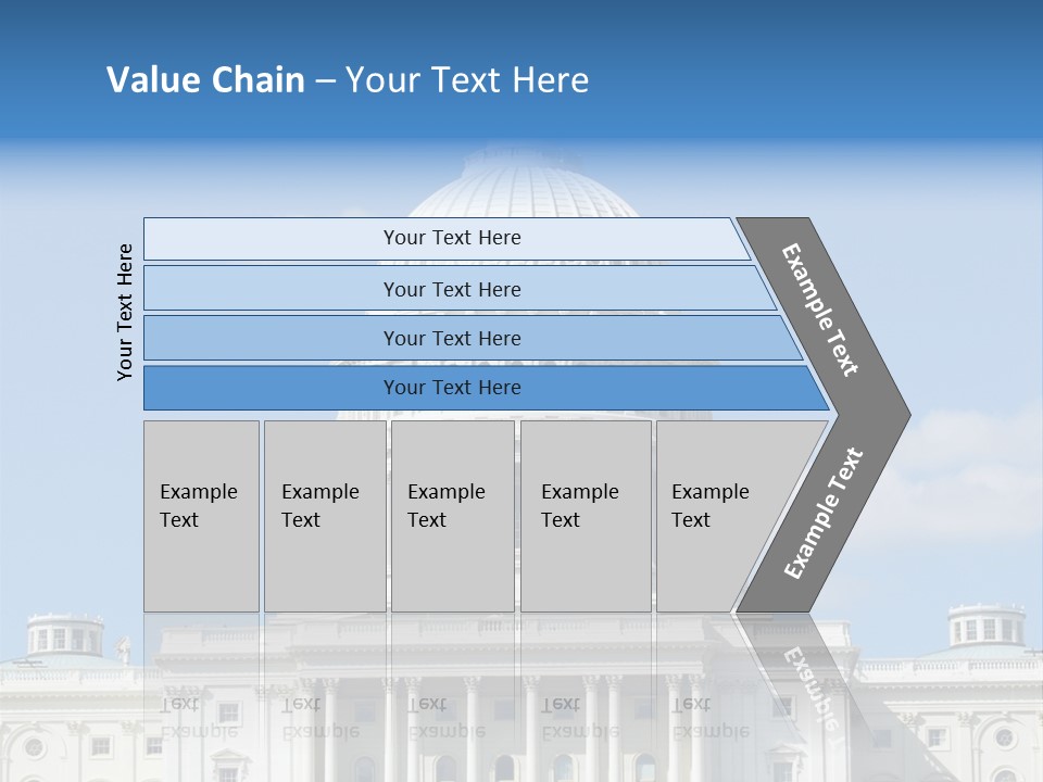 Senate City Travel PowerPoint Template