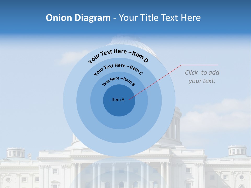 Senate City Travel PowerPoint Template