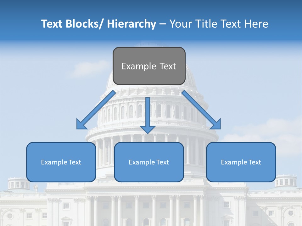 Senate City Travel PowerPoint Template