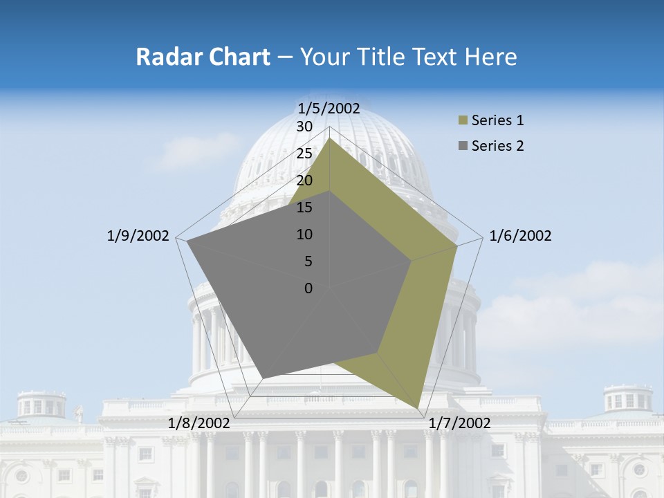 Senate City Travel PowerPoint Template