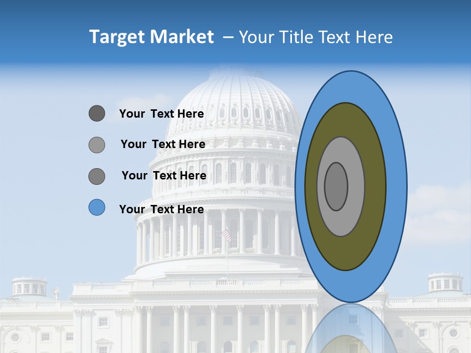 Senate City Travel PowerPoint Template