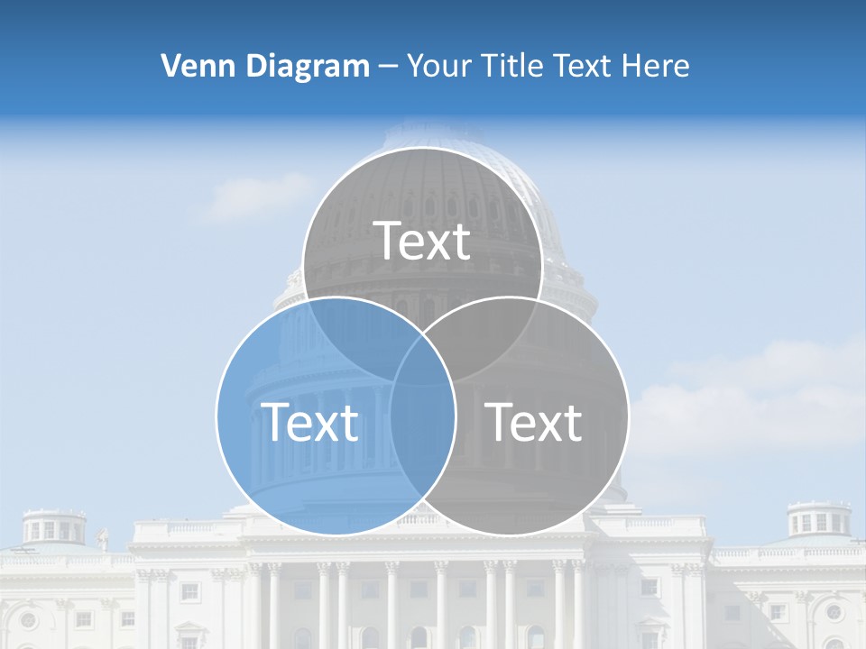 Senate City Travel PowerPoint Template