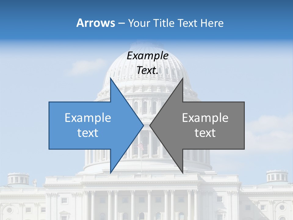 Senate City Travel PowerPoint Template