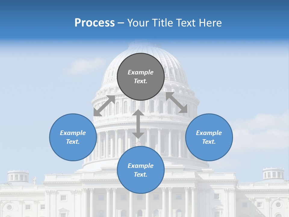 Senate City Travel PowerPoint Template