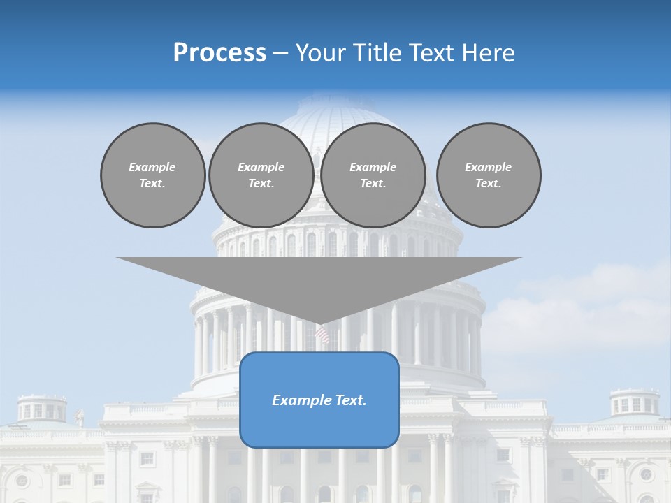 Senate City Travel PowerPoint Template