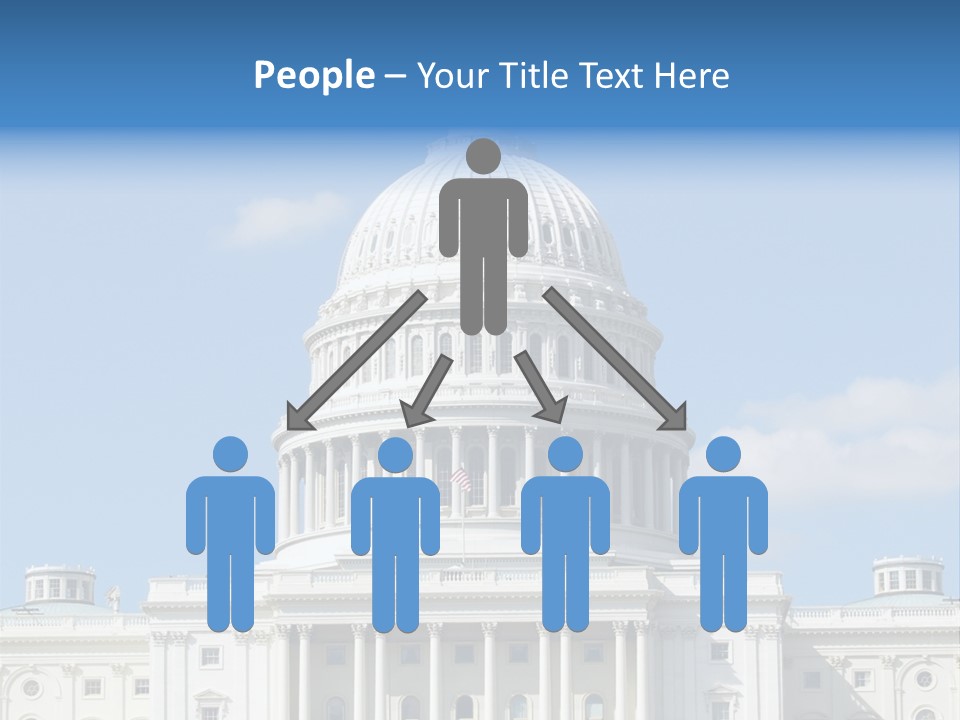 Senate City Travel PowerPoint Template
