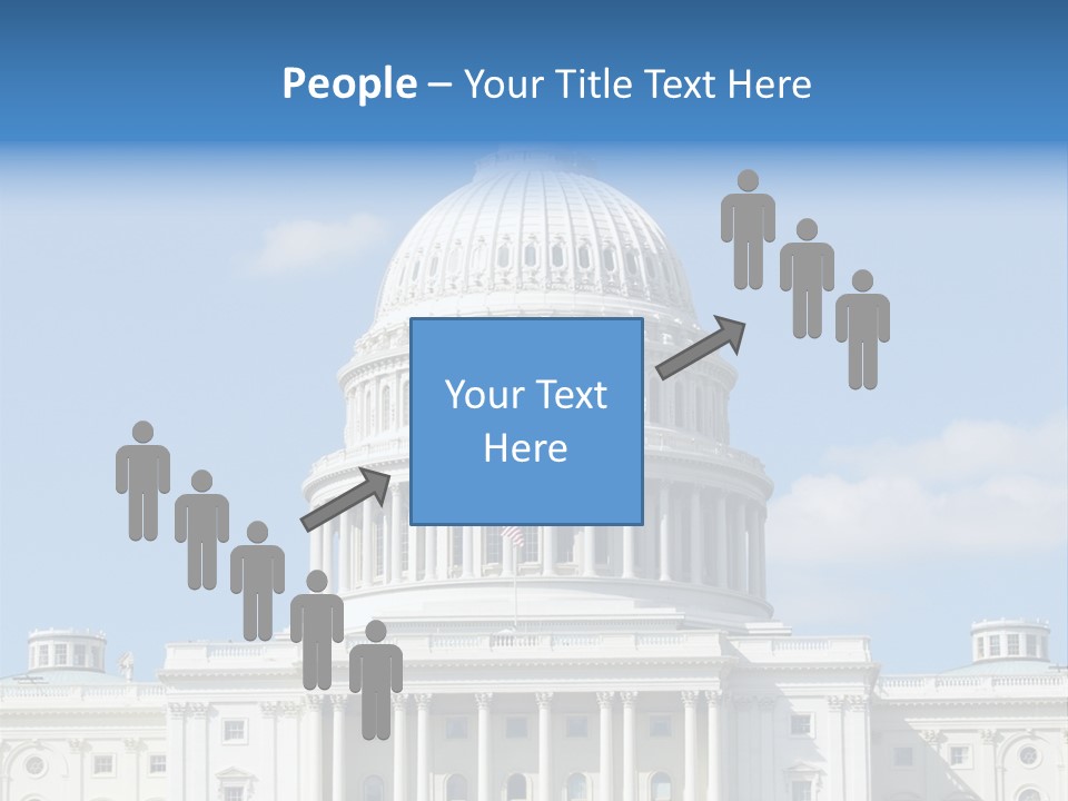 Senate City Travel PowerPoint Template