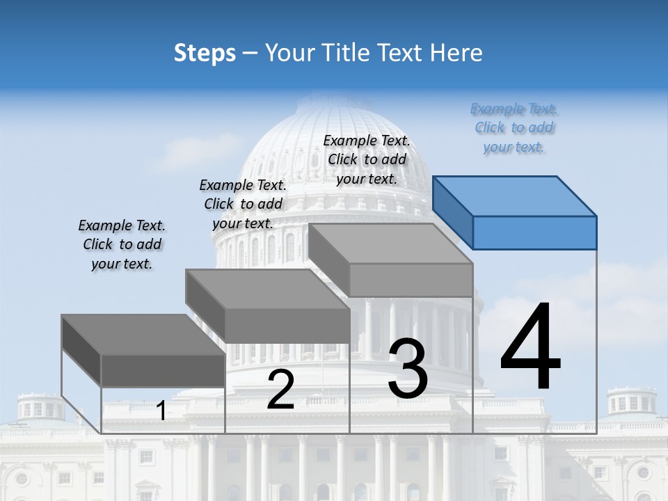 Senate City Travel PowerPoint Template