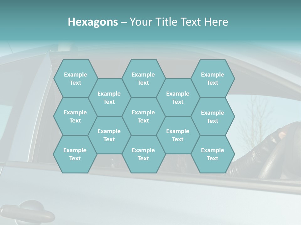 Driving Gesturing Threaten PowerPoint Template