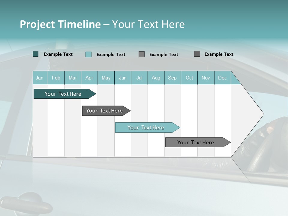 Driving Gesturing Threaten PowerPoint Template