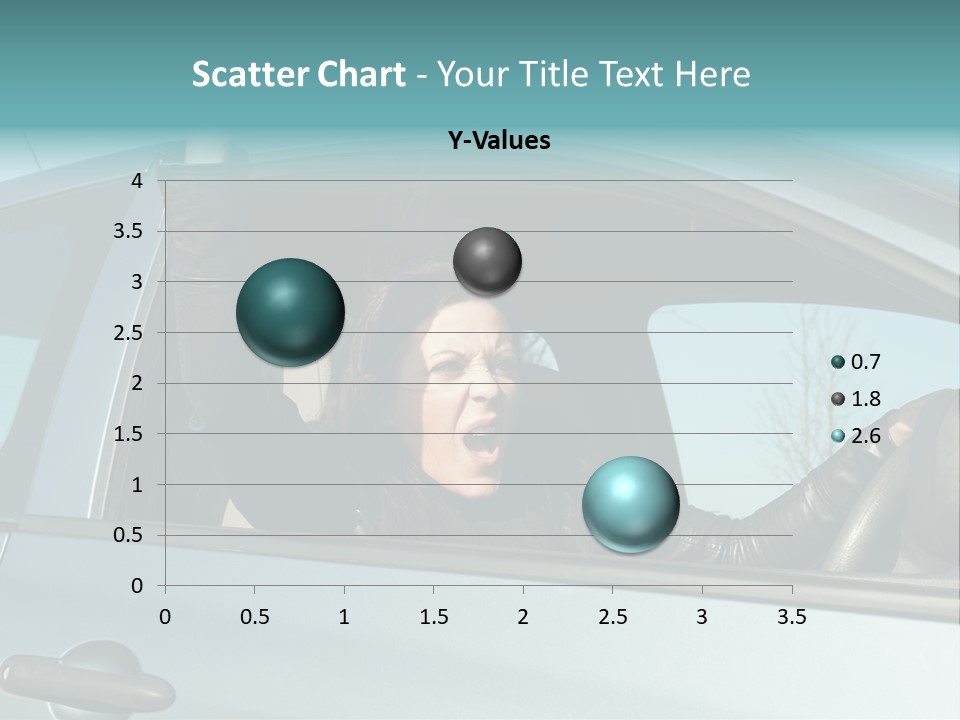 Driving Gesturing Threaten PowerPoint Template