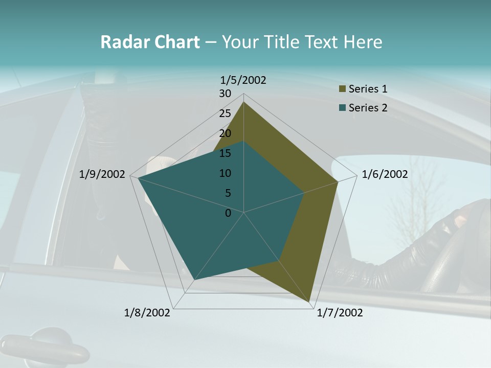 Driving Gesturing Threaten PowerPoint Template