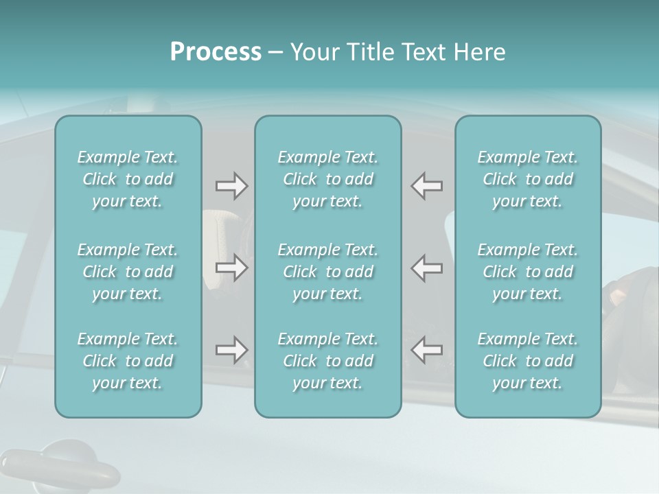 Driving Gesturing Threaten PowerPoint Template