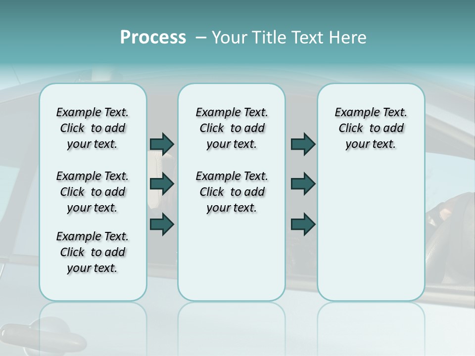 Driving Gesturing Threaten PowerPoint Template