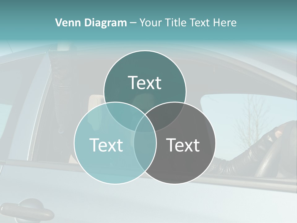 Driving Gesturing Threaten PowerPoint Template
