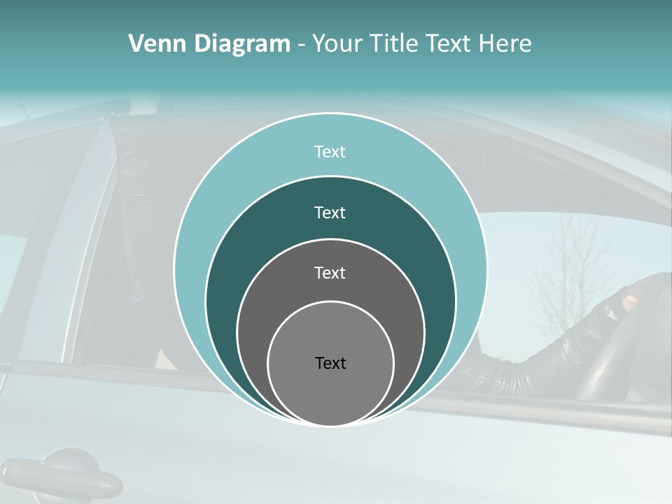 Driving Gesturing Threaten PowerPoint Template