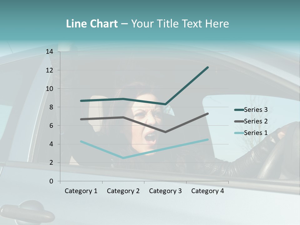 Driving Gesturing Threaten PowerPoint Template
