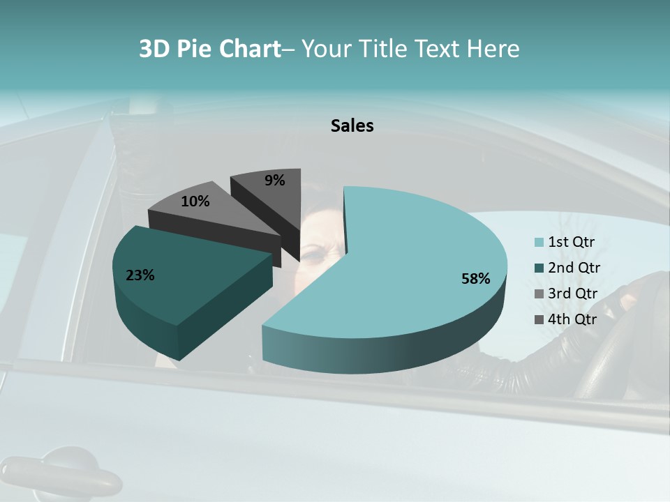 Driving Gesturing Threaten PowerPoint Template