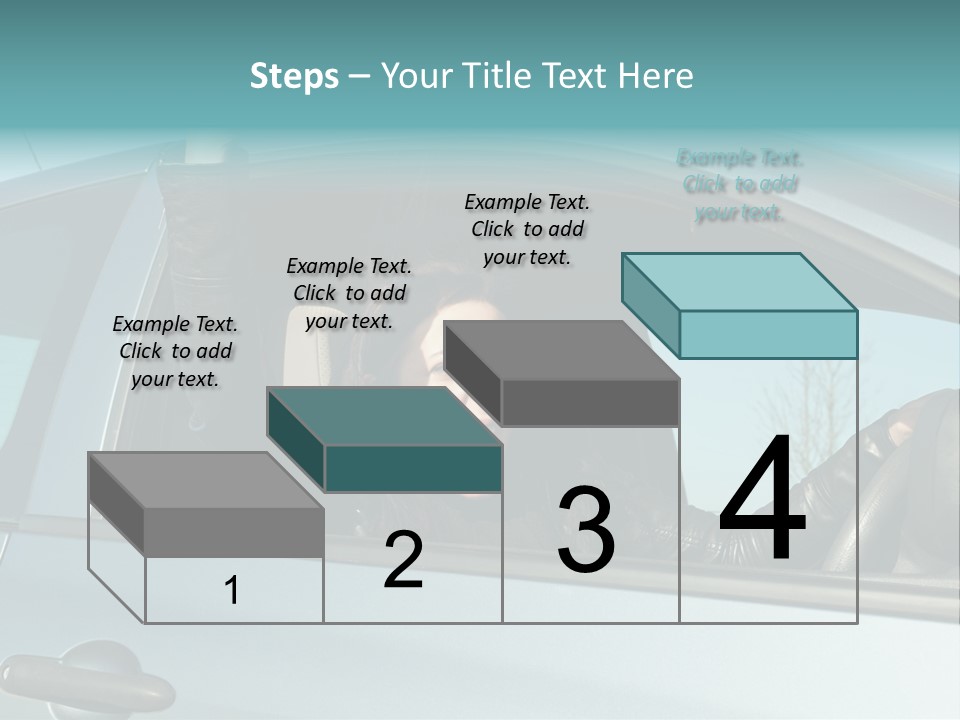 Driving Gesturing Threaten PowerPoint Template